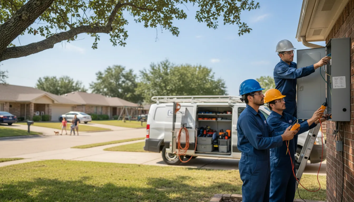 Certified electrician providing emergency electrical services in Kinmundy, IL